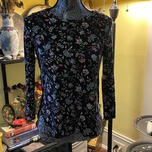 Old Navy Luxe Floral Top
